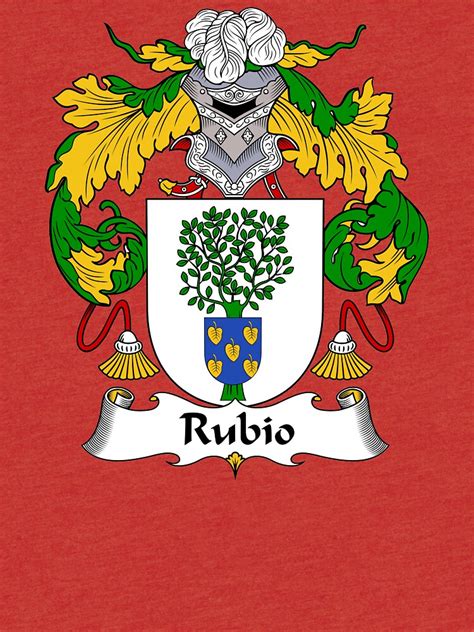 "Rubio Coat of Arms/ Rubio Family Crest" T-shirt by carpediem6655 ...