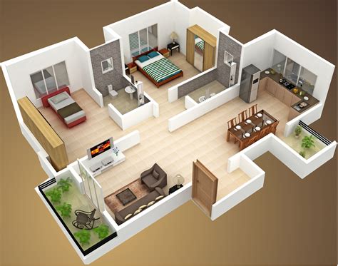 3D House Floor Plans Free - floorplans.click