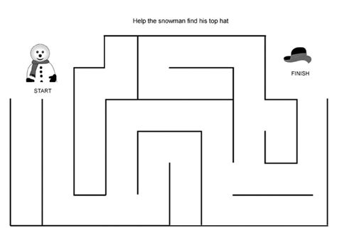 Easy Mazes. Printable Mazes for Kids. - Best Coloring Pages For Kids