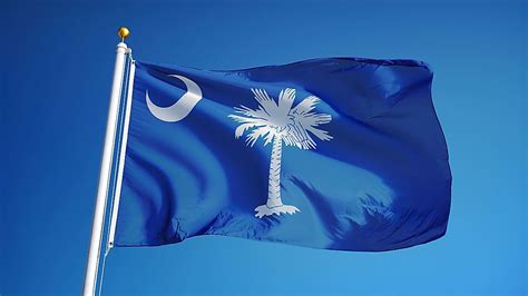 South Carolina State Flag - WorldAtlas.com