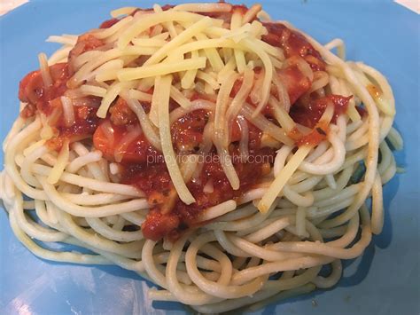 PINOY SPAGHETTI | Pinoy Food Delight