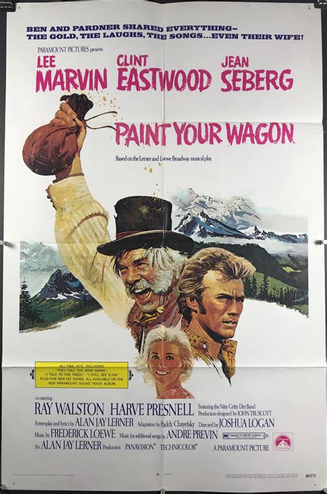 PAINT YOUR WAGON, Original Clint Eastwood Western Movie Poster - Original Vintage Movie Posters