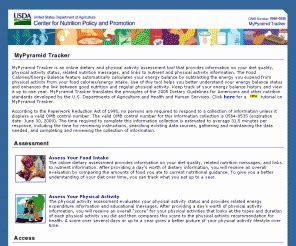 Mypyramidtracker.gov: USDA - CNPP - MyPyramid Tracker