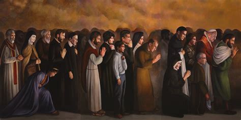 Communion of Saints & The Crucifixion — John McCoy Art