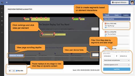 Insightech - Click Map, Visitor Recordings, Form Analysis, Segmentation