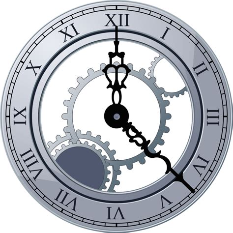 Free Clipart: Roman Clock | miga03