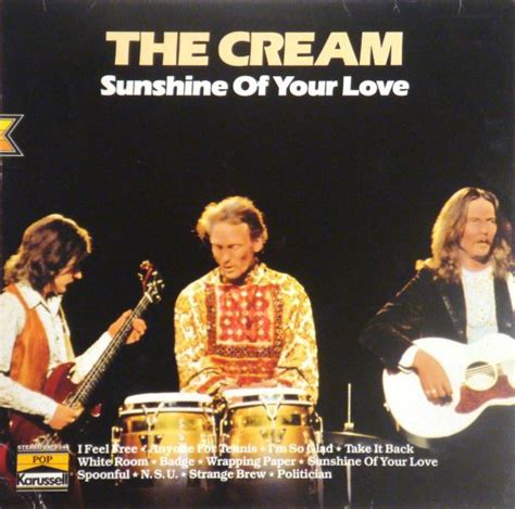 Cream - Sunshine Of Your Love (Vinyl) | Discogs