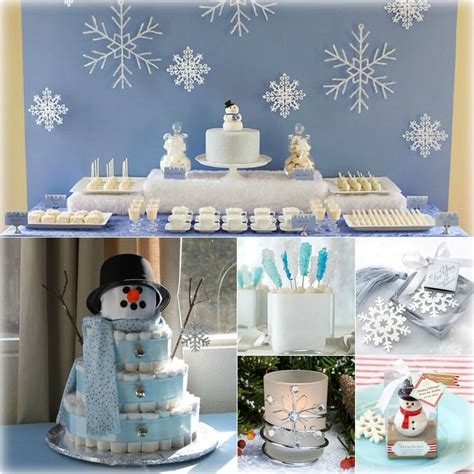 Winter Wonderland Baby Shower | Inspiration Station | Pinterest | Reveal parties, Gift table and ...