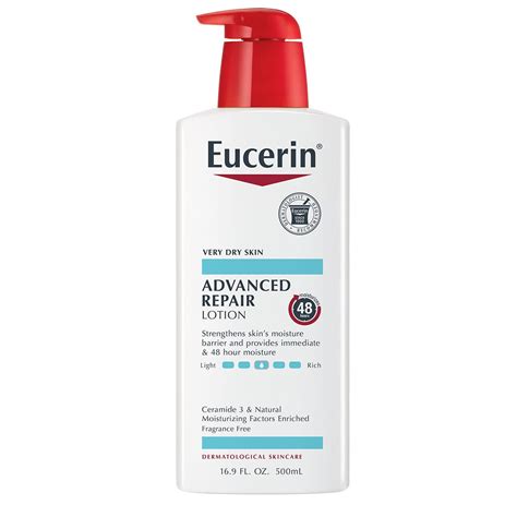 Eucerin Advanced Repair Body Lotion, 16.9 fl. oz. Pump - Walmart.com