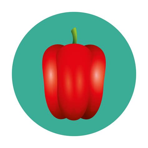 Isolated pepper vegetable vector design 1891556 Vector Art at Vecteezy