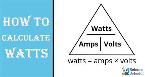 How to Calculate Watts