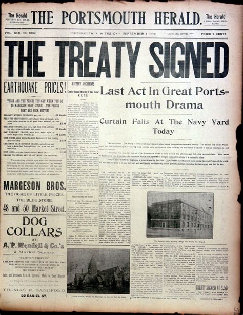 Portsmouth Peace Treaty, 1905-2005