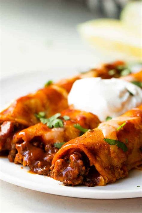 Enchiladas Mexicanas Recipe | Deporecipe.co