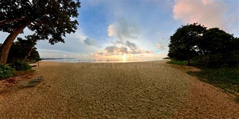 Desaru Beach in Malaysia at Sunrise Stock Image - Image of tropical ...