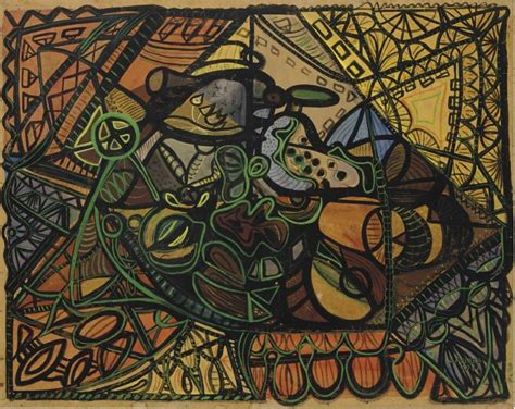 Amelia Peláez: Obra sin título (gouache en papel, 1947). | Cuban art ...