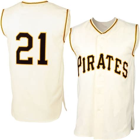 Roberto Clemente Pittsburgh Pirates Vintage Style Sleeveless Jersey ...