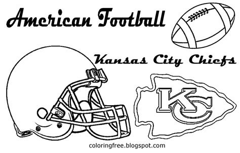 Free Coloring Pages Printable Pictures To Color Kids Drawing ideas: Printable American Football ...