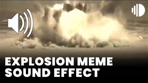 Explosion meme - Sound Effect MP3 Download