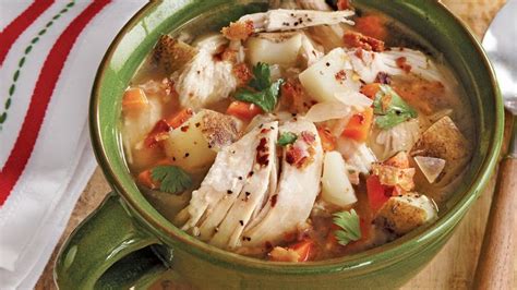 Turkey-Baked Potato Soup Recipe - BettyCrocker.com