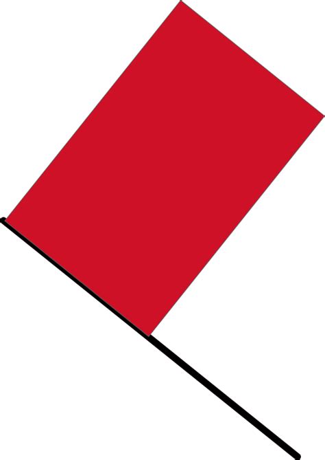 Red flag Free Vector / 4Vector