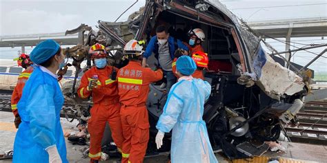 China High-Speed Train Crash Leaves One Dead, Eight Injured - WSJ