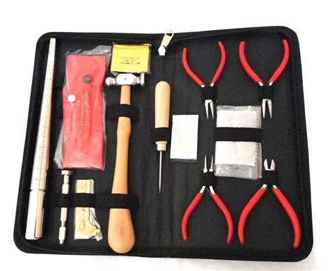 Wire Wrapping/jewelry Making Tool Kit Tool Kit Set of 14pcs in Canvas ...