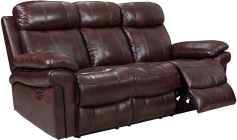 Shae Joplin Brown Leather Power Reclining Sofa from Leather Italia | Coleman Furniture