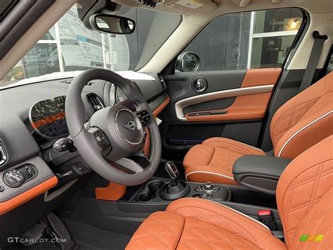 Chesterfield/Malt Brown Interior 2022 Mini Countryman Cooper S All4 ...