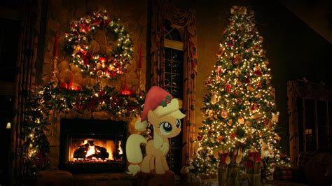 Image - FANMADE christmas-trees 00411579.jpg | My Little Pony ...