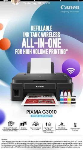 Canon Pixma G3010 Inkjet Printer, For Office at Rs 15000 in Madurai ...