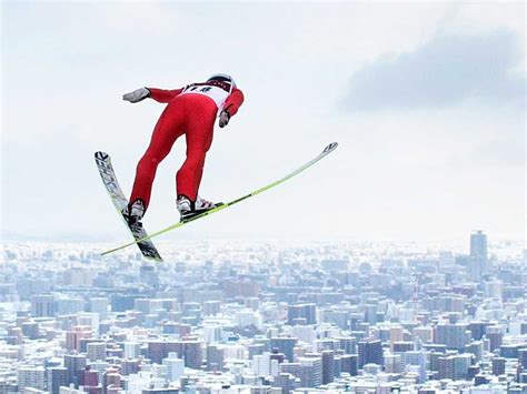 Awesome Ski Jumping Photo From Japan - Business Insider