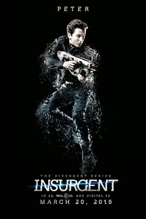 Ultimate 3D Movies: Insurgent - The Cool Character Posters And Teaser Trailer (Mar 2015)