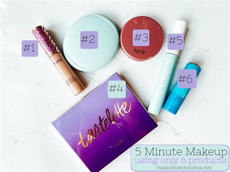 5 Minute Makeup with tarte! - Mix & Match Mama