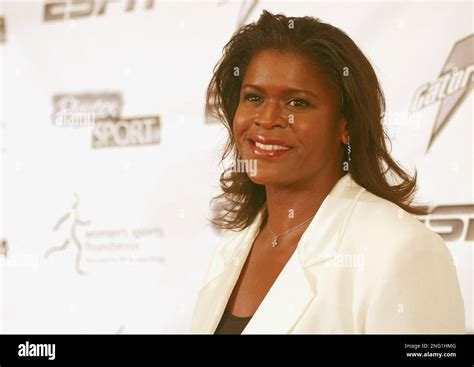 Honoree Anucha Browne Sanders arrives at the Women's Sports Foundation ...