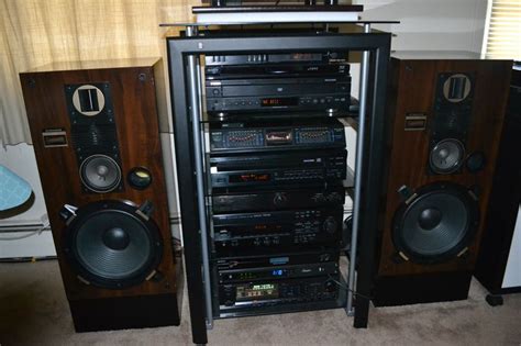 My vintage Hi-End System .Yamaha receiver + Pioneer CS-979 Speakers ...