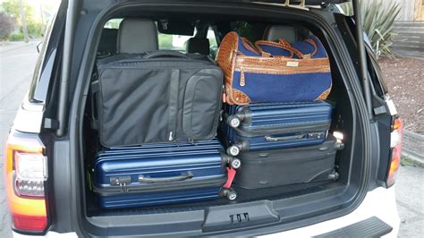 2021 Chevy Tahoe Luggage Test | How much fits behind the third row ...