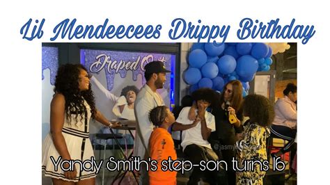 Yandy Smith’s step son Lil Mendeecees Drippy 16th Birthday Bash| VLOG - YouTube