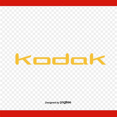 Kodak White Transparent, Kodak Logo Vector, Vector, Red Logo, English Alphabet PNG Image For ...