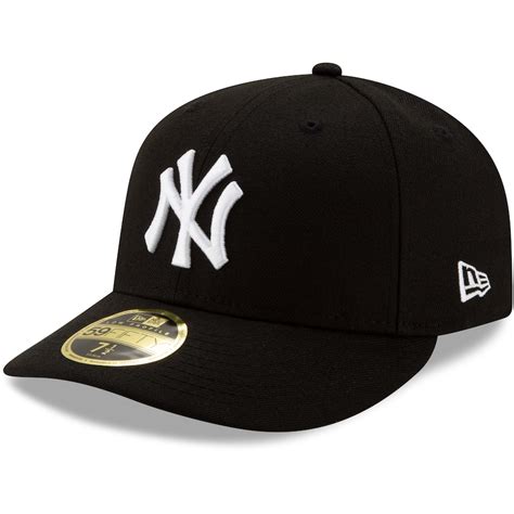 New York Yankees New Era Team Low Profile 59FIFTY Fitted Hat - Black