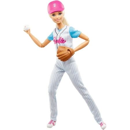 Barbie Sports Baseball Player Doll - Walmart.com