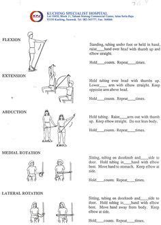 Printable Thera Band Exercises For Seniors