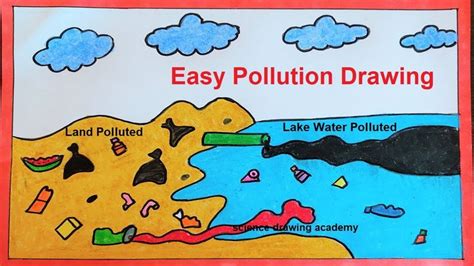 Water Pollution Drawing Easy Method Pollution And Its - vrogue.co