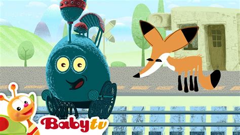 Shapes on the Train 🔺 🟢 🟨 | Animation For Kids | @BabyTV - YouTube