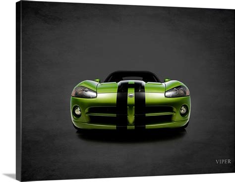 Dodge Viper Green Wall Art, Canvas Prints, Framed Prints, Wall Peels ...