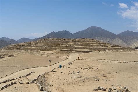 Caral, 5000 year old pyramids in Peru