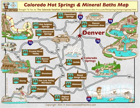 Map of Colorado Springs Colorado - TravelsMaps.Com