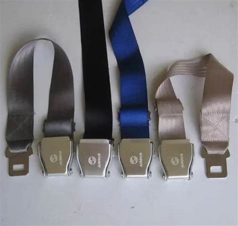 Airline Airplane Seat Belt buckle Fashion Belt Adjustab with airbus logo colors NEW-in Seat ...