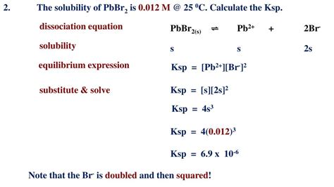 PPT - Solubility Lesson 3 Calculating Ksp PowerPoint Presentation, free ...