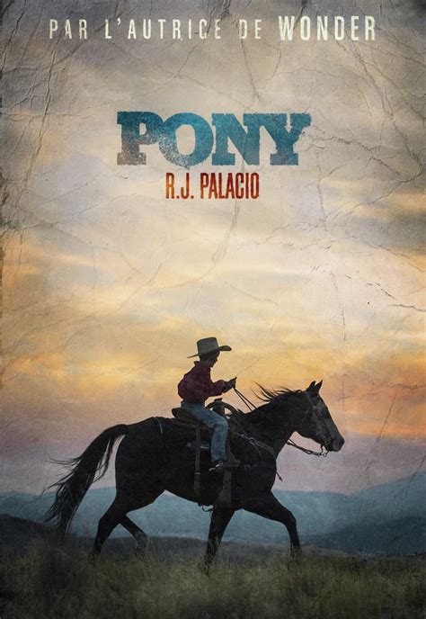 Pony: Palacio, R.J., Chapman, Isabelle: 9782075170468: Amazon.com: Books