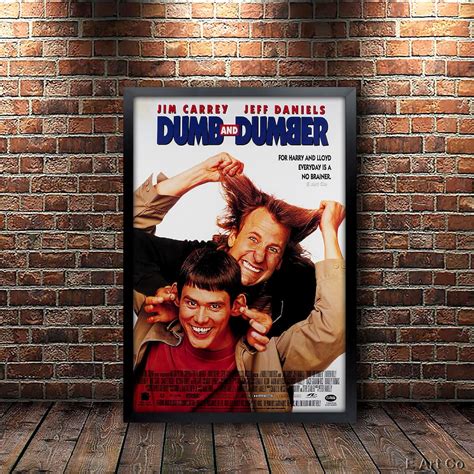 Dumb and Dumber Movie Poster Framed and Ready to Hang. - Etsy